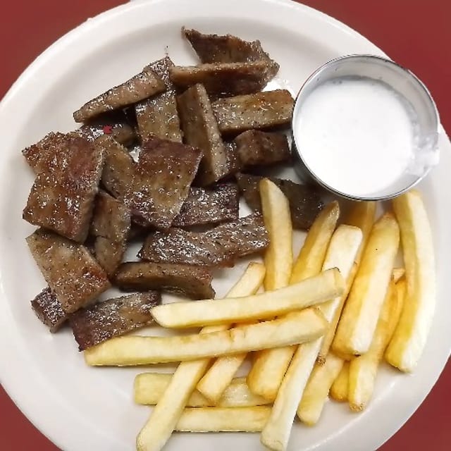 Kids Gyro Platter.