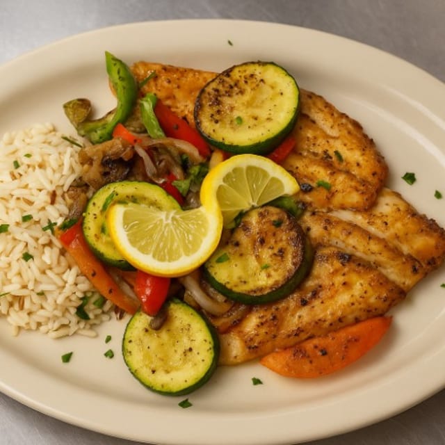 Grilled Tilapia.