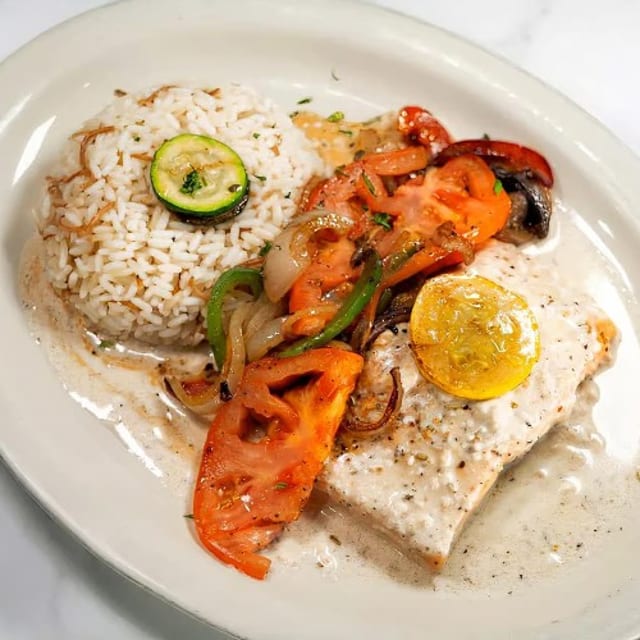 Baked Salmon.