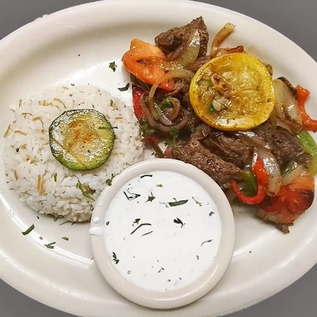 Boneless Lamb Platter.