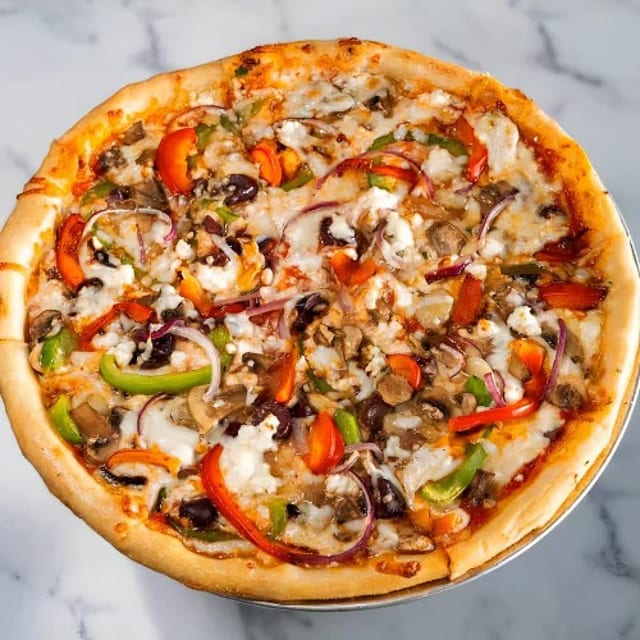 Mediterranean Pizza.